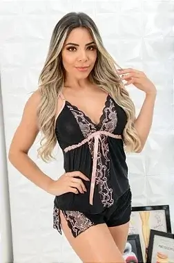 Pijama Santa Juliana Renda