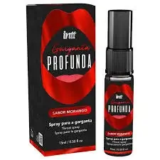 Spray Garganta Profunda Morango