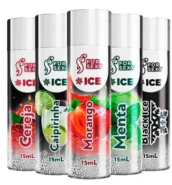 Gel  Para Oral Efeito Gelado Ice Comestível 15Ml Forsexy