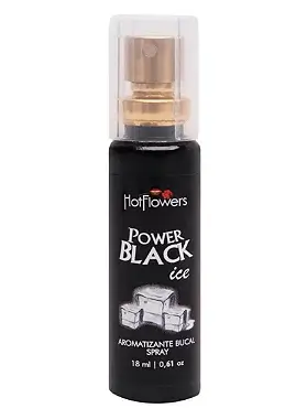 Power Black Ice Aromatizante Bucal Efeito gelado