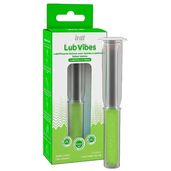 Lubrificante Lub Vibes Menta Com Aplicador | Lubrifica e Vibra