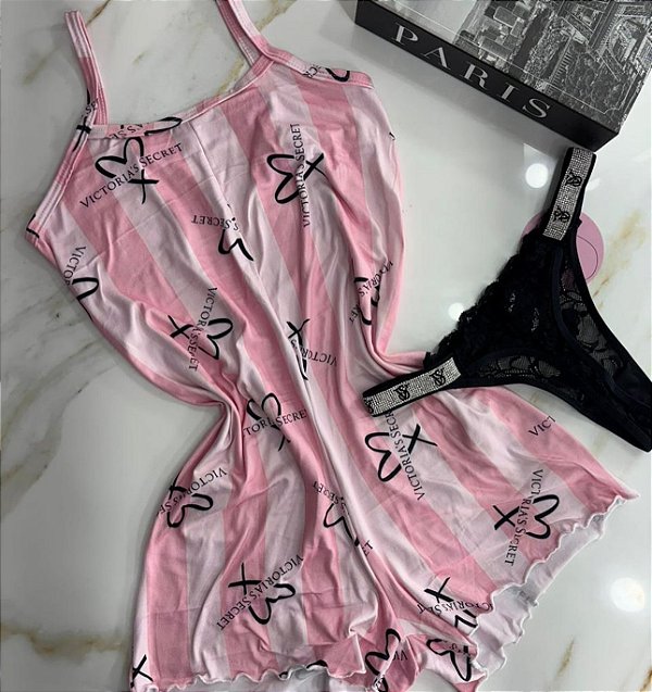 Pijama Macaquinho Victoria 's Secret