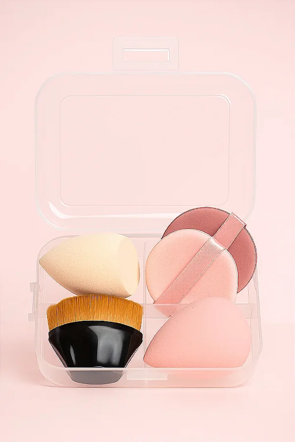 Kit Esponjas De Maquiagem