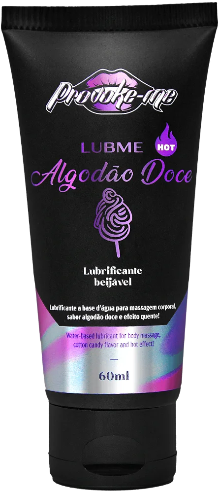 Lubrificante Algodão Doce Hot Provoque-Me