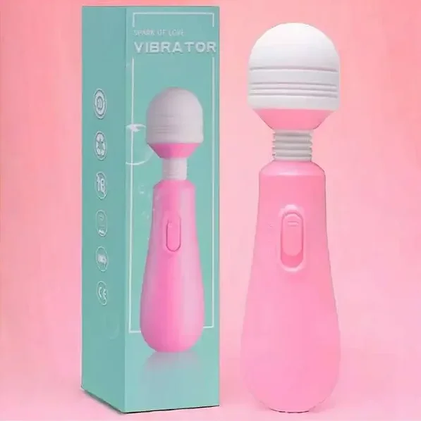 Mini Vibrador Varinha Mágica À Pilha