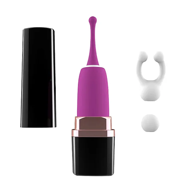 Vibrador Batom Multiplas Sensações