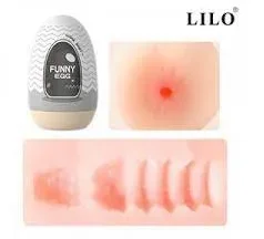 Ovinho Masturbador em Cyberskin Anus - Egg Funny