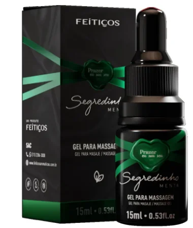 Segredinho Menta Gotas Excitantes 15ml