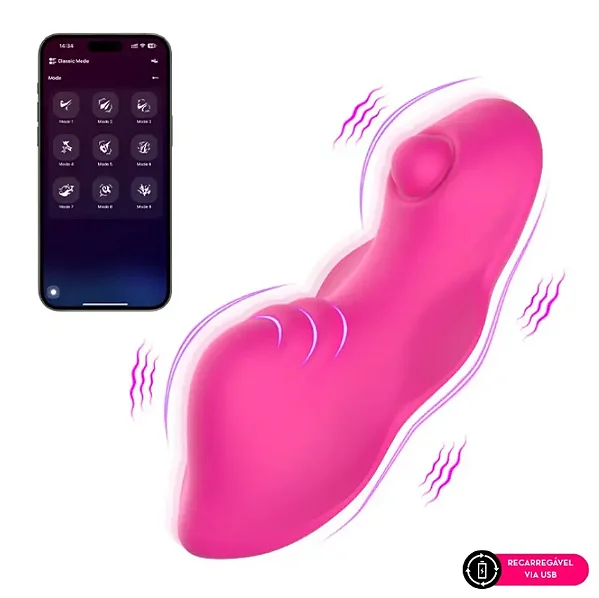 Vibrador de Calcinha Por Aplicativo