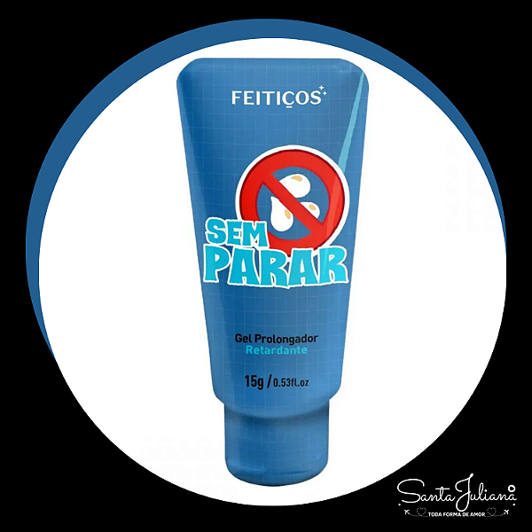 Gel Prolongador Masculino Sem Parar -15g