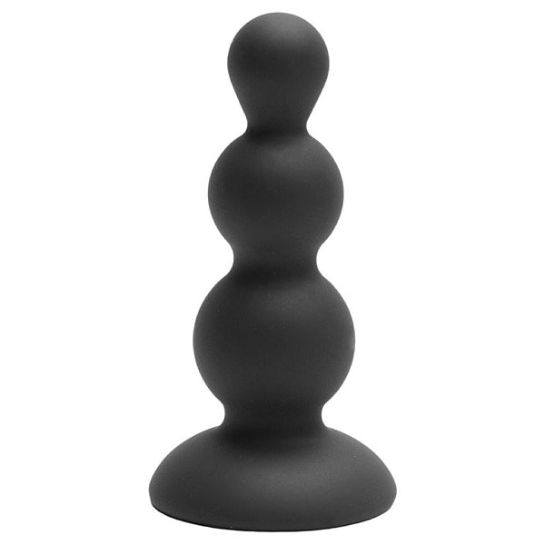 Plug Anal em Silicone com Ventosa
