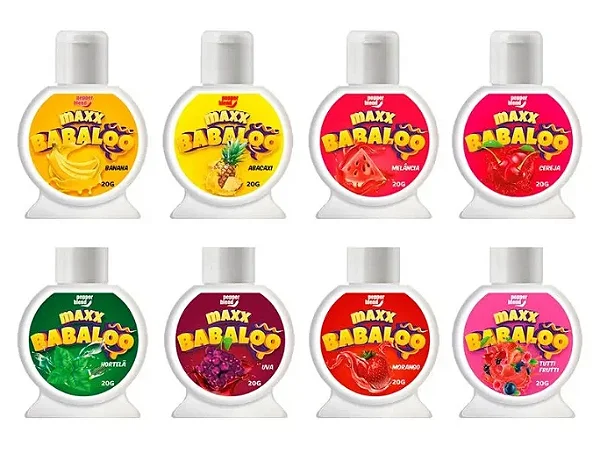 Maxx Babaloo Gel Comestível para Oral 20g Pepper Blend