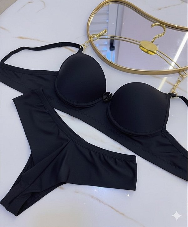 Conjunto de Lingerie Clássico Fio