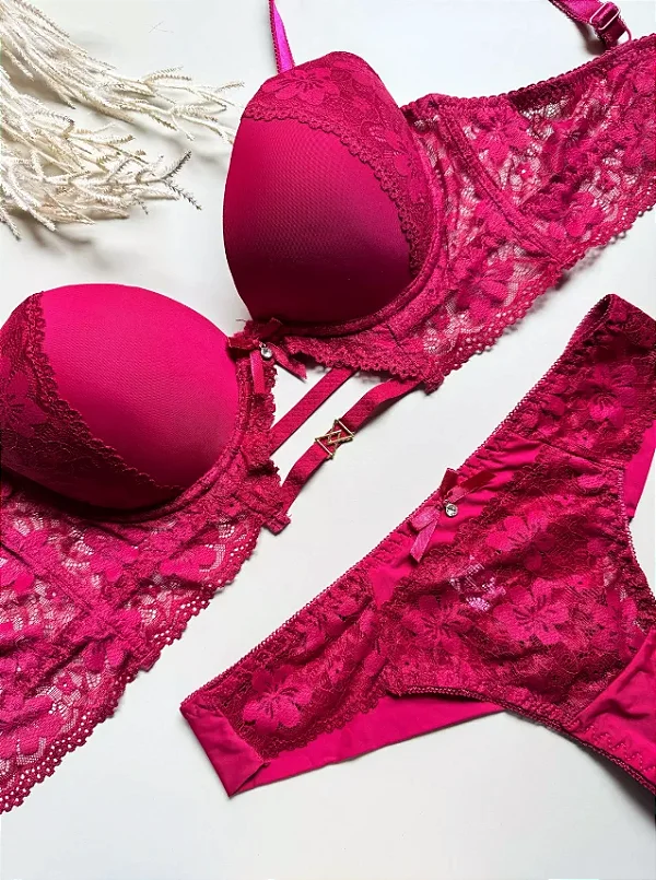 Conjunto Lingerie Bojo Lindt Importado - 822