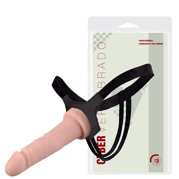 Cinta Com Pênis Em Cyber 18,5x4cm