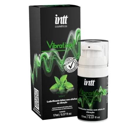 Vibration Menta Gel Com Efeito De Vibração, Pulsação e Aquecimento 17ml