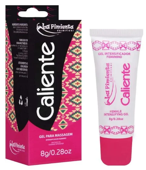 Caliente Gel Excitante Intenso Feminino 8G
