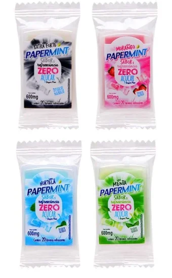 Papermint Lâminas Refrescantes 20 Unidades Danilla