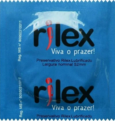 Preservativo Lubrificado Unitário Rilex