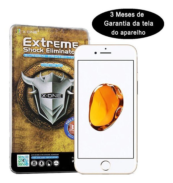 PELICULA X-ONE BRANCA 7 PLUS/ 8 PLUS