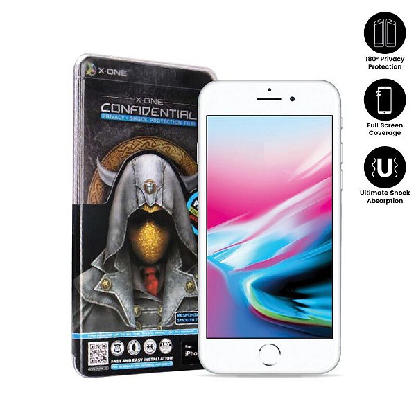 PELICULA X-ONE CONFIDENCIAL 7 PLUS / 8 PLUS BRANCA