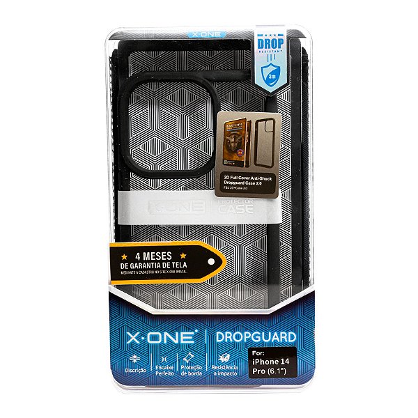 KIT X-ONE CASE SHOK DOMINATOR + PELICULA 2D IPHONE 13 PRO MAX