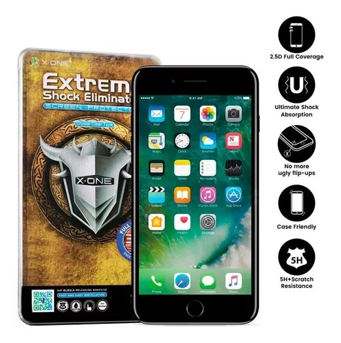 PELICULA X-ONE PRETA 7 PLUS / 8 PLUS
