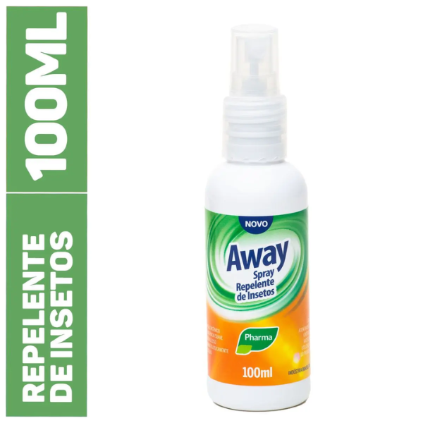 Repelente Corporal Away Spray 100ml – Proteção Contra Insetos com Aroma Suave