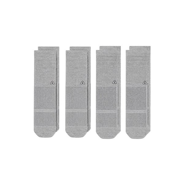 KIT 4 PARES CINZA MESCLA SPORT ZMZ