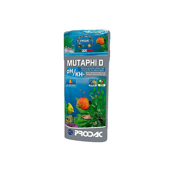 SUPLEMENTO PRODAC MUTAPHI D (PH -) - ACIDIFICANTE 100ML