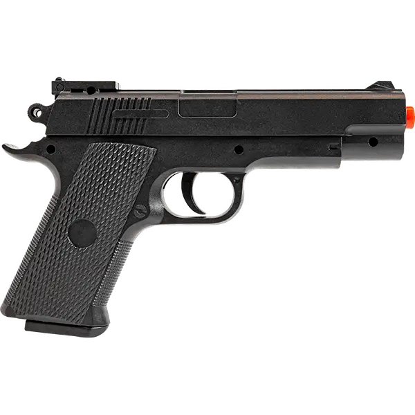 Pistola de Airsoft Vigor VG 1911 Short V92 Mola Spring 6mm - Rossi