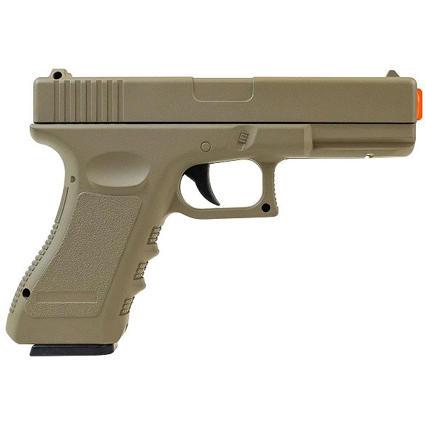 Pistola de Airsoft VG GK-V20 Tan Metal Mola Spring 6mm - Rossi