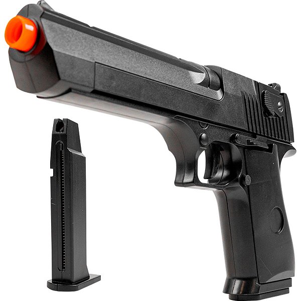 Pistola de Airsoft Vigor Desert Eagle VG V30 Mola Spring 6mm - Rossi