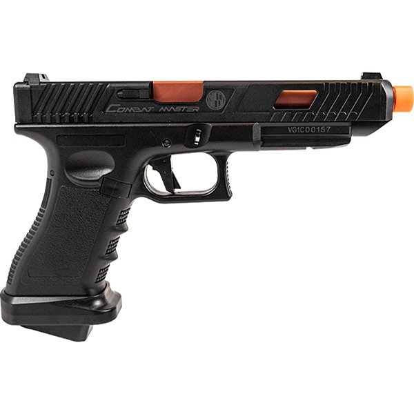 Pistola de Airsoft GK Combat Master Green Gas Blowback GBB 6mm - Rossi