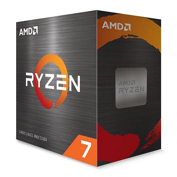 Processador AMD Ryzen 7 5700X 3.4GHz/ 4.6GHz Octa-Core 36MB AM4 - 100-100000926WOF