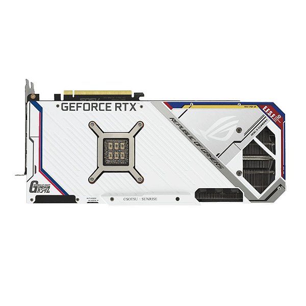 GeForce rtx3080 10gb ガンダム asus GUNDAM Placa de Vídeo Asus ROG Strix GeForce RTX 3080 Gundam Edition 10GB