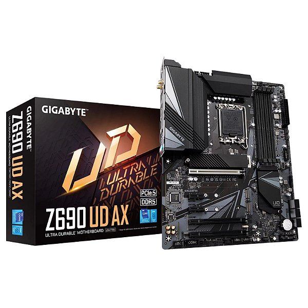 Placa Mãe Gigabyte Z690 UD AX LGA 1700 ATX DDR5