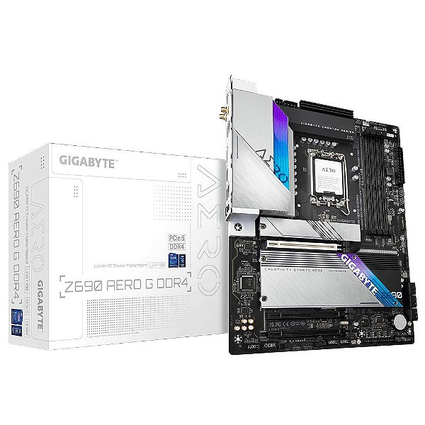 Placa Mãe Gigabyte Z690 AERO G LGA 1700 ATX DDR4