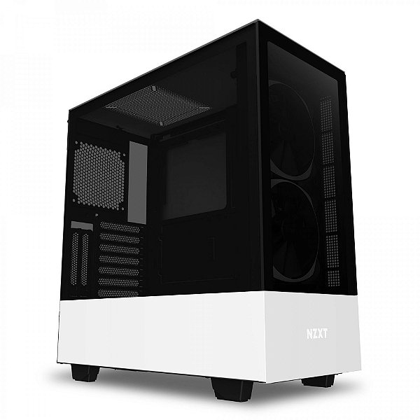 Gabinete NZXT H510 Elite Matte White - CA-H510E-W1 - GK Infostore