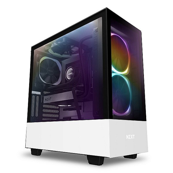 【新品未開封品】H510 ELITE MATTE WHITE/BLACK Gabinete NZXT H510 Elite Matte White - CA-H510E-W1 - GK Infostore