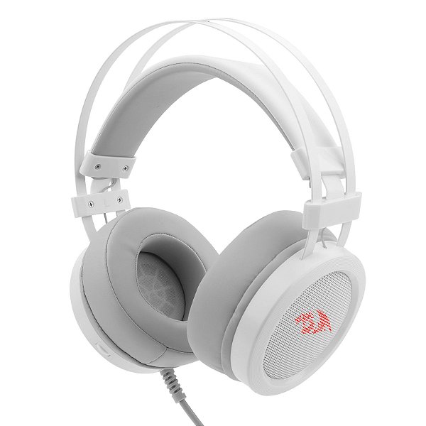 Headset Gamer Redragon Scylla Lunar H901W White - H901W