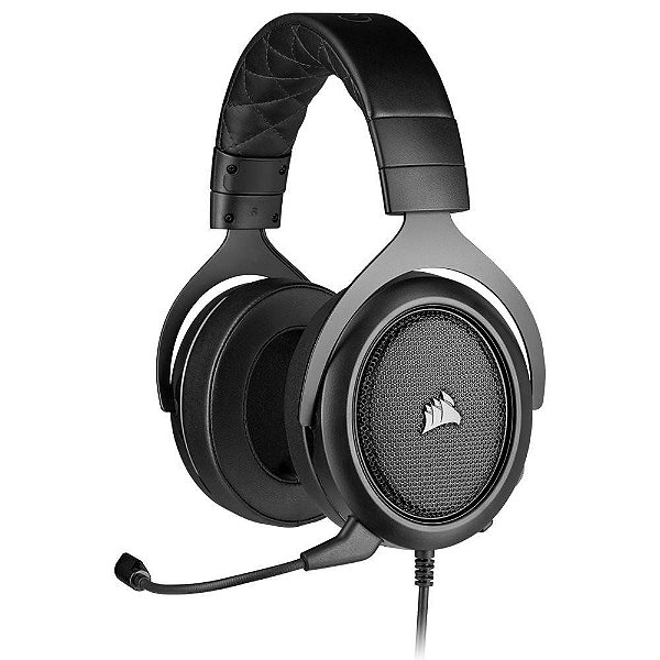 Headset Gamer Corsair HS50 PRO Carbon Stereo - CA-9011215-NA