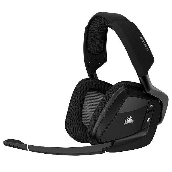 Headset Gamer Corsair VOID RGB ELITE Wireless Carbon - CA-9011201-NA