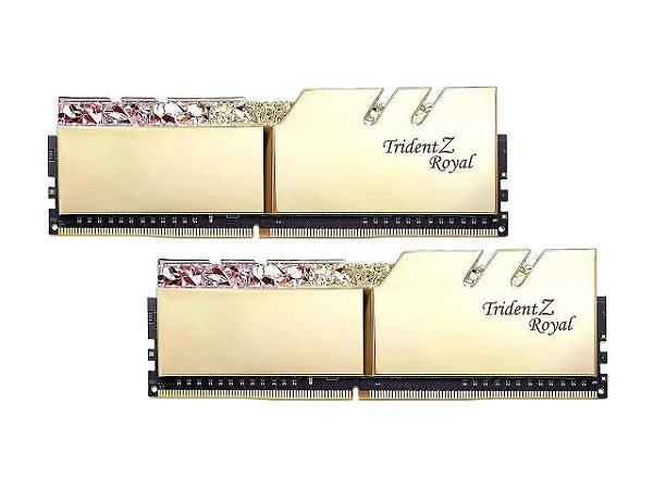 Memória G.Skill Trident Z Royal Gold 16GB (2x8Gb) DDR4 | GK Infostore
