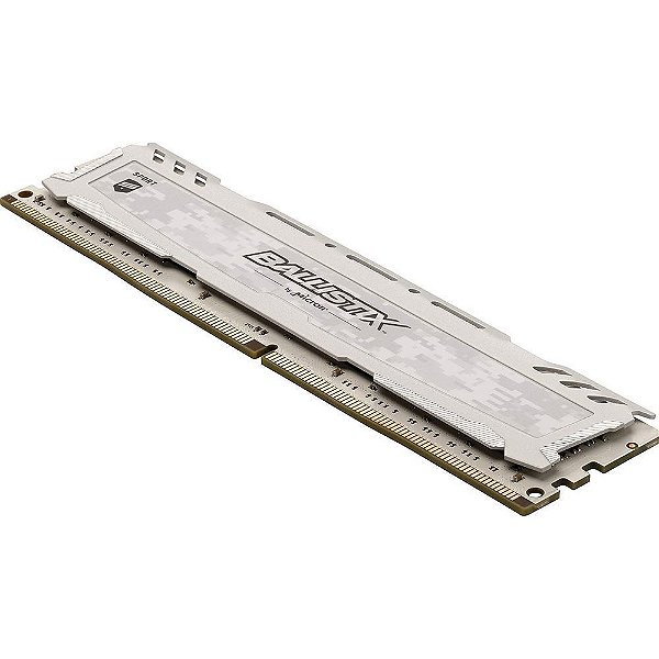 Memória Crucial Ballistix Sport LT 8GB DDR4 2400MHz CL16 Branca - BLS8G4D240FSCK