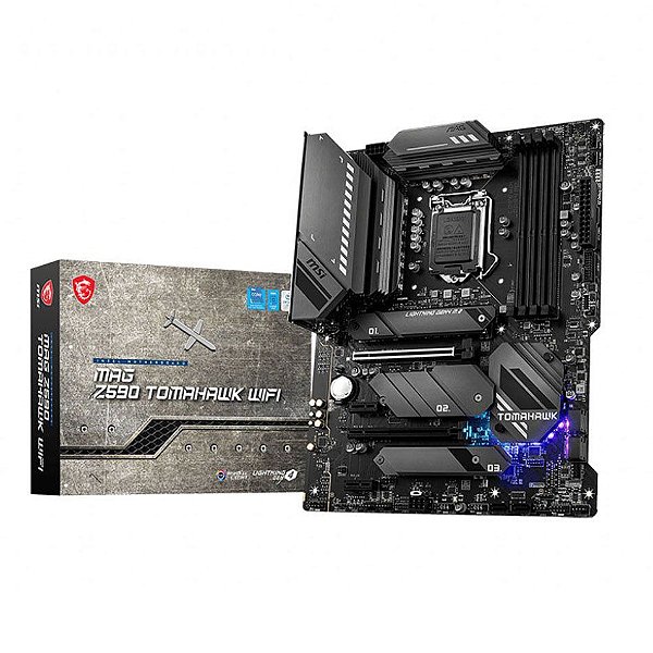 Placa Mãe MSI MAG Z590 Tomahawk Wi-Fi LGA 1200 ATX DDR4