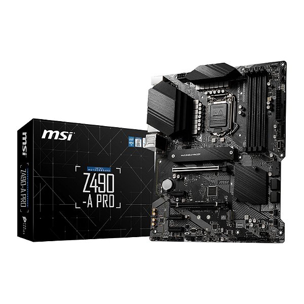 Placa Mãe MSI Z490-A Pro LGA 1200 ATX DDR4