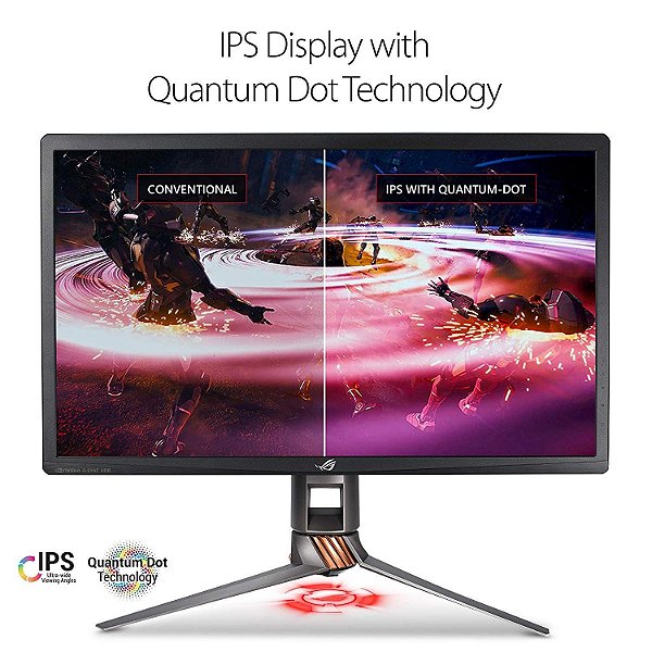 Monitor Asus ROG Swift PG27UQ 27 4K IPS UHD 144Hz HDR G-Sync Quantum Dot -  Peças para Computadores e Workstation de Alta Performance