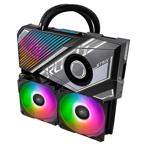 Placa de Vídeo ASUS ROG Strix Gaming LC GeForce RTX 3090 Ti OC