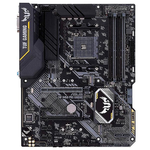 Placa Mãe Asus TUF B450-PRO Gaming DDR4 AM4 ATX - GK Infostore